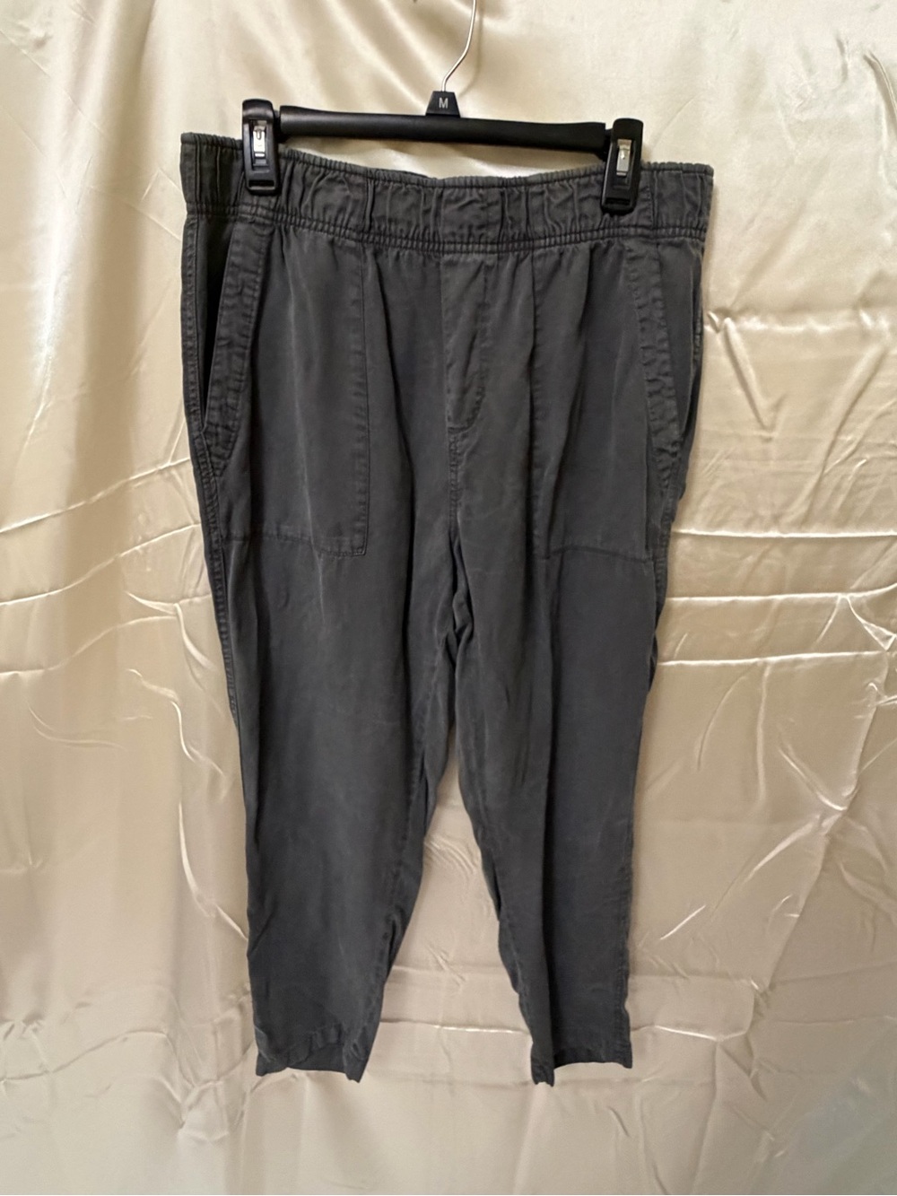 GAP Gray Lyocell Pull On Jogger Pants Size Large